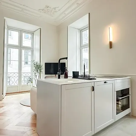 Historic With Ac Next To Praca Do Comercio Апартаменты *