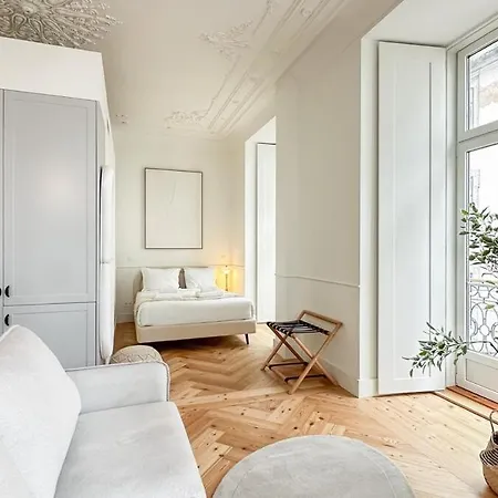 Апартаменты Historic With Ac Next To Praca Do Comercio Лиссабон